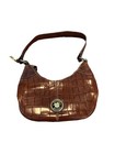 Vintage Dooney   Bourke Embossed Leather Reptile Print Handbag 3 Piece Set