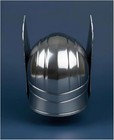 Medieval Viking Warrior Helmet  Silver Winged Design  Adult Cosplay Armor Prop 