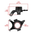 Front Left Knuckle For Polaris Rzr Xp 1000   Xp 4 1000 2015-21   5142214 5139304