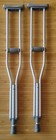 Pss Adult Adjustable Underarm Crutches Pair  5 2  - 5 10   - Good Condition 