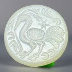 Stunning Agate Intaglio Seal Cylinder  Stamp Bead