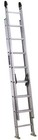 Aluminum Extension Ladder Home 15 In Reach 225 Lb Load Capacity Strong Rung Lock