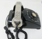 Vintage Western Electric Bell Rotary Dial 500 1962 Phone Silverplate Handle