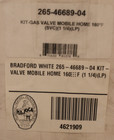Bradford White 265-46689-04 - Gas Valve Assembly  Mobile Home  160  Natural Gas