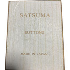 Satsuma Buttons Set Of 6 Hand Painted Japanese Porcelain 15mm W box  001