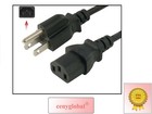 Ac Power Cord Cable Plug For Element Flx-1911 19   Elchw321 32  Lcd Hd Tv New