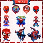 Spider Man Foil Balloons Avengers Birthday Supplies Spider Man Party Decoration 