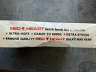 Vintage Red Heart Latch Hook Kit Peace On Earth Christmas Rug Coats Clark 6616