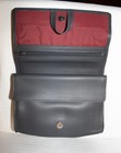 Nib British Airways Concorde Calf Overnight Leather Purse Washbag Toilet Kit