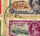 British Solomon Is  1936 Jubilee Sg 53-56 Registered Tulagi-england  228   b 