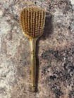 Hair Brush Vintage Ornate Gold Tone Vanity Dresser 11 5 Inches