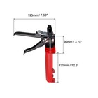 Manual Adhesive Epoxy Caulk Gun 25 1 Thrust Rate For 400 Ml  1 1  Red