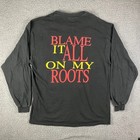 Vintage Garth Brooks Friends In Low Places Long Sleeve Shirt Hanes Xl Black