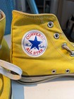 Vintage 60s-70s Converse Chuck Taylor All-stars Made In Usa Yellow Size 6