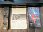 Sony Rdr-vxd655 Vcr Dvd Combo Player   Recorder W remote   Manual Tested works