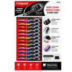 Colgate Super Flexi Charcoal Medium Toothbrush Manual 12 Counts Assorted Colors