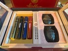 Weller Antique Red By Cohiba Cigar Humidor Complete Gift Set Pappy Winkle Stagg