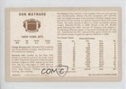 1970 Kellogg s 3-d Super Stars Don Maynard  59 Hof