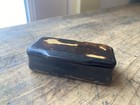 Antique 19th C Victorian Snuff Box Horn Material