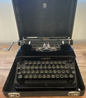 Antique Smith Corona Silent Typewriter S1 With Case Estate Find