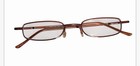 Slim Tube Readers Reading Glasses In Aluminum Hard Case Gunmetal Compact Reader