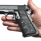 Colt 1911 Grips Punisher Black For Handle Width 20mm