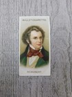 Imperial Tobacco Co Will s Cigarette Trade Card Vintage No  9 Franz Schubert