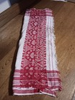 Two  2  Traditional Assamese Gamcha Or Gamosa Or Gamusa Gift Cloths From India