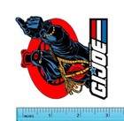 G i  Joe Classified Real American Hero Cobra Commander Water Resistant Sticker