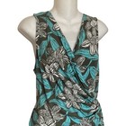 Nwt Tommy Bahama 2 Pc Women   s Sz Large Multicolor Floral Skirt   Sleeveless Top