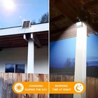 600w Outdoor Led Solar Security Light Street Flood Light Dusk To Dawn Wall Lamp
