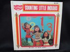 Vintage My Tiny 3-d Book Series Counting Little Indians Board Book