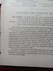 1873 Annual Train Report Louisville   Nashville Railroad Livingston Kentucky