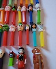 Pez Dispensers Lot Of 37 Pez Collection