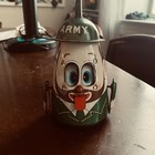 Vintage Army Japanese Tin Toy  Made In Japan