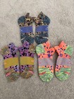 3 Pairs Bombas Ankle Running Socks Size M