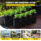 Hydroponics Deep Water Culture Dwc Hydroponic System 5 Gallon 8 Buckets