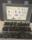 Set 1 4  Drip Irrigation Kit Barbed Connectors  Straight Barb  Tee  217 Pcs 