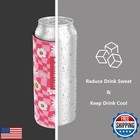 Slim Can Holder For Beerandsoda  8 Pack Can Cooler Sleeve For Beverage Soda D