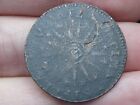 1786 Vermontensium Vermont Colonial Landscape Copper- Metal Detector Find 
