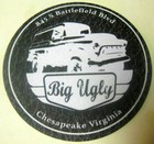 Rockers 4  Beer Coaster Mat W  3 Skeletons Big Ugly Brwy  Chesapeake Virginia