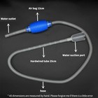 Aquarium Gravel Cleaner Vacuum Siphon Pump Fish Tank Water Change Tool