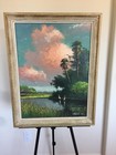Original Florida Highwaymen Painting - Sam Newton - 1982
