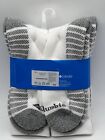 New 6 Pair Pack Mens Colombia Athletic Crew Socks Half Cushion White Size 6-12