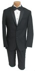 Boys Black Ralph Lauren Cristal Tuxedo Jacket Super 130 s Wool Kids Suit Blazer