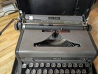 Royal Quiet Deluxe Portable Typewriter Case Handle Touch Control Made In Usa Vtg
