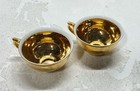 K m  Gold Teapot 7pc Set -southwest Germany Gilt Porcelain Tea Set