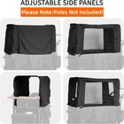 Full Coverage Wagon Canopy Customized For Wonderfold W4 Luxe Elite 