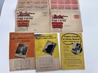Sears Tips To Trappers W raw Fur Tags   Fc Taylor Fur Co Bundle 40s 50s