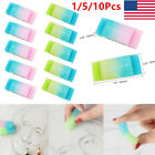 1-10x Soft Durable Flexible Cube Cute Colored Pencil Rubber Erasers For Kid